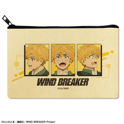 『WIND BREAKER』フラットポーチ デザイン02(楡井秋彦)【202505再販】